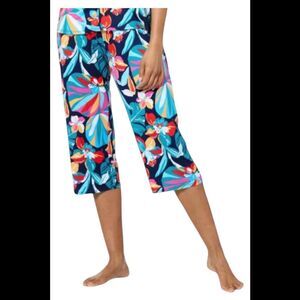Comfort Code Soft & Light PJ Pants Navy Tropical - Regular
